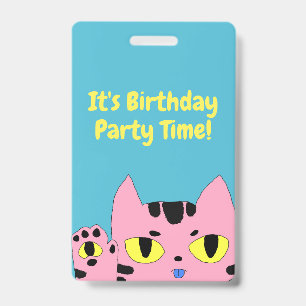 Alien Pocket Cat ID Badge