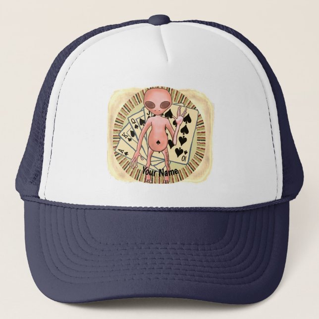 Alien Poker hat  (Front)