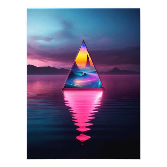 Alien portal photo print (Front)