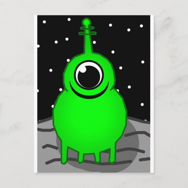 Alien Postcard (Front)