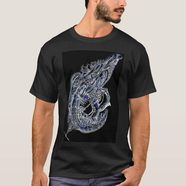 Alien prawn ink art T-Shirt (Front)