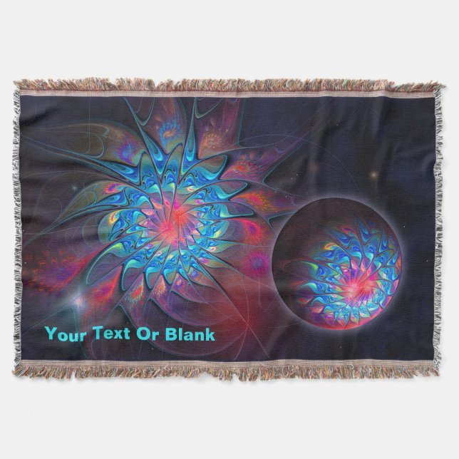 Alien Probe Throw Blanket (Front)