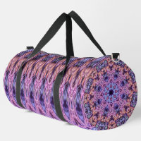 Alien Purple Psychedelic Kaleidoscopic Mandala
