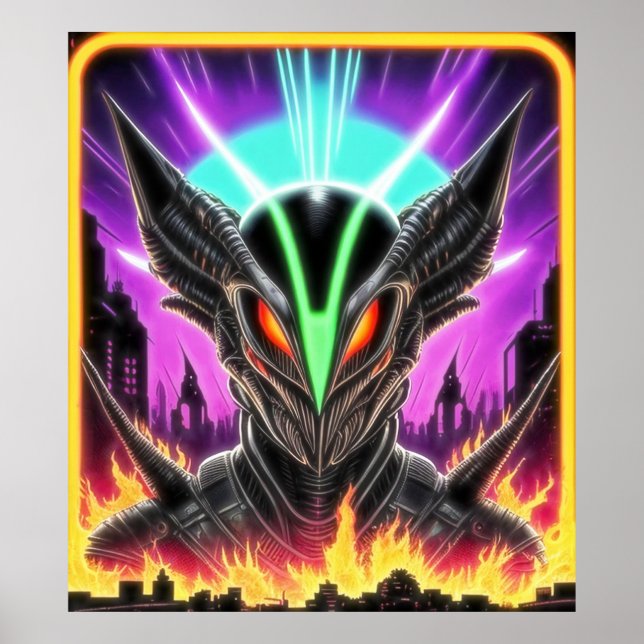 Alien Raven 15 Poster (Front)