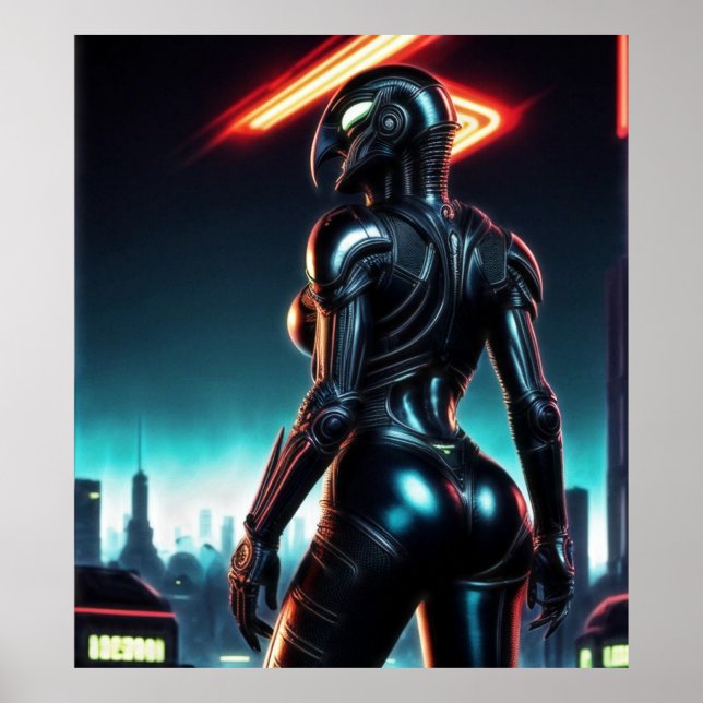 Alien Raven 17 Poster (Front)