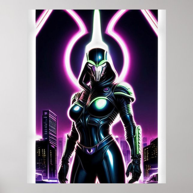 Alien Raven 22 Poster (Front)