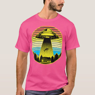 Alien Retro Ufo Ufo T-Shirt