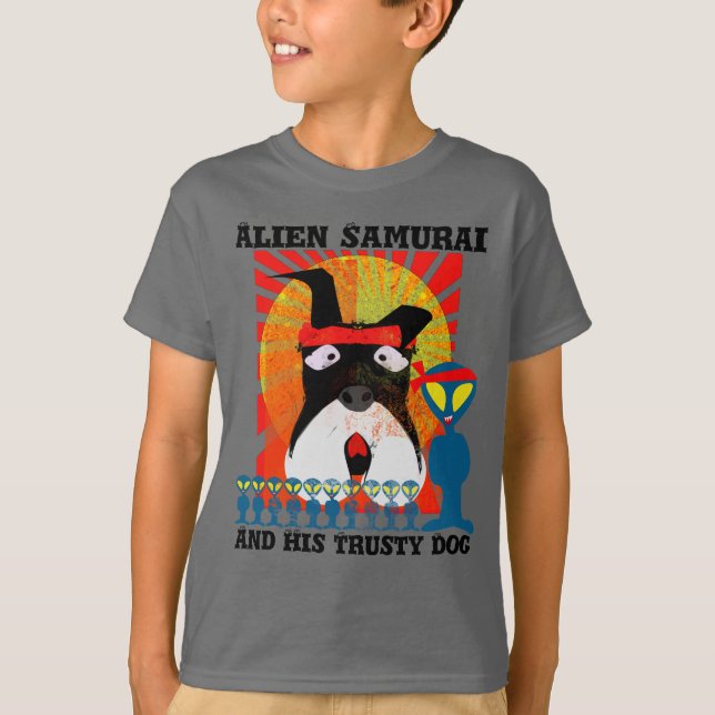 Alien Samurai T-Shirt (Front)