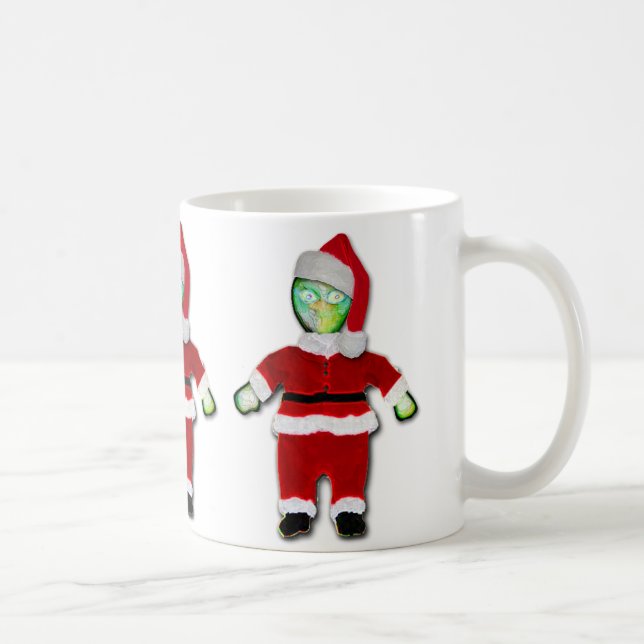 aLiEn Santa Mug! Coffee Mug (Right)