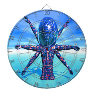 Alien Sculpture Dartboard