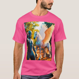 Alien Selfie With Pegasus T-Shirt