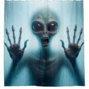 Alien Shower Curtain
