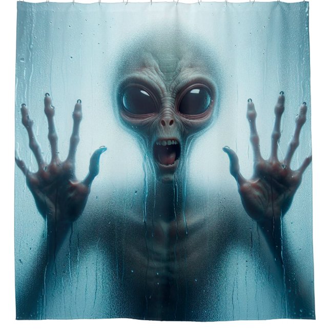 Alien Shower Curtain (Front)