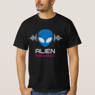 Alien Signal Cosmic Frequency T-Shirt