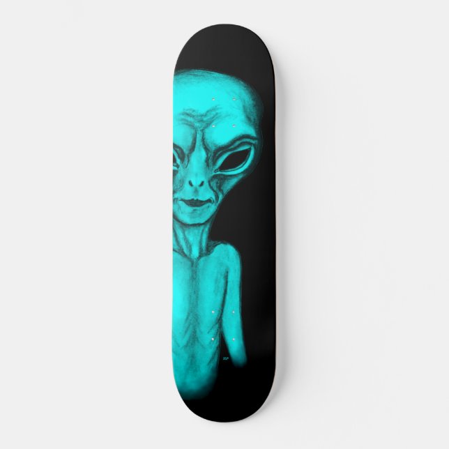 Alien Skateboard (Front)