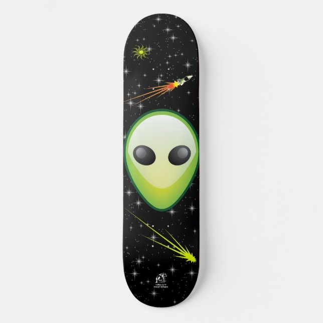 Alien Skateboard (Front)