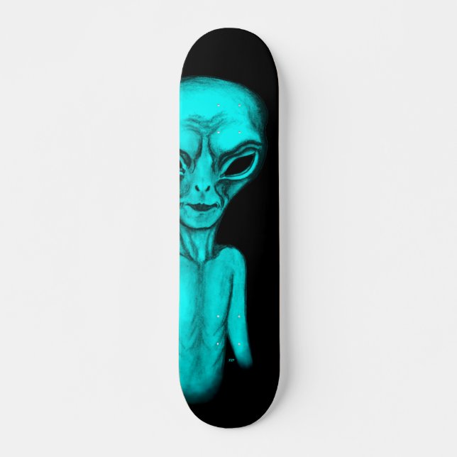 Alien Skateboard (Front)