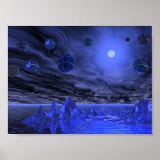 Alien Skies Poster