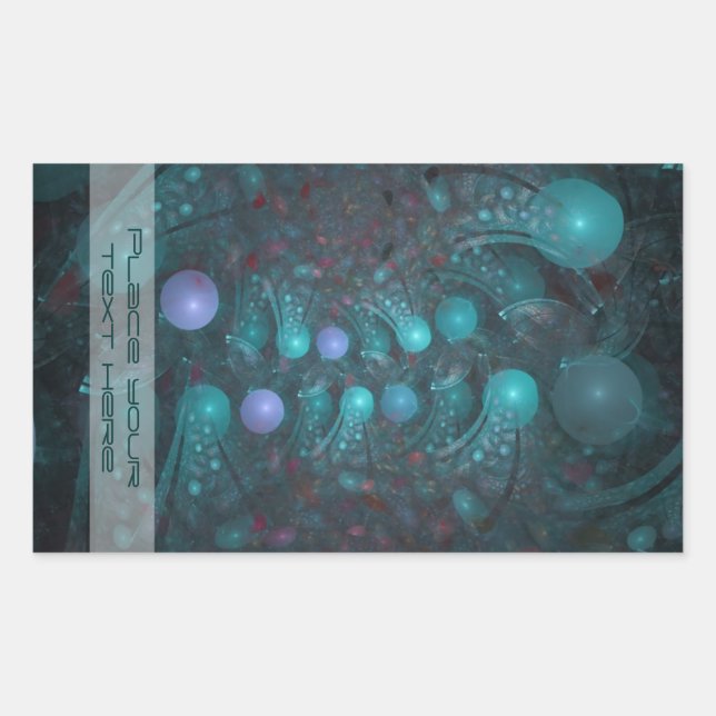 Alien Skin 001 Rectangular Sticker (Front)