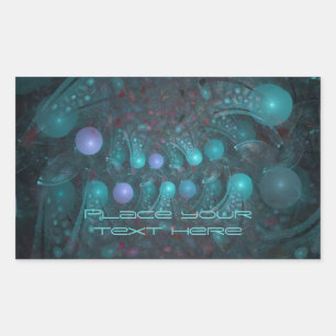 Alien Skin 001 Rectangular Sticker