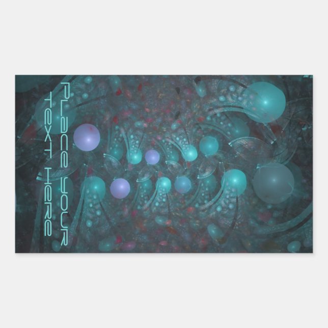 Alien Skin 001 Rectangular Sticker (Front)