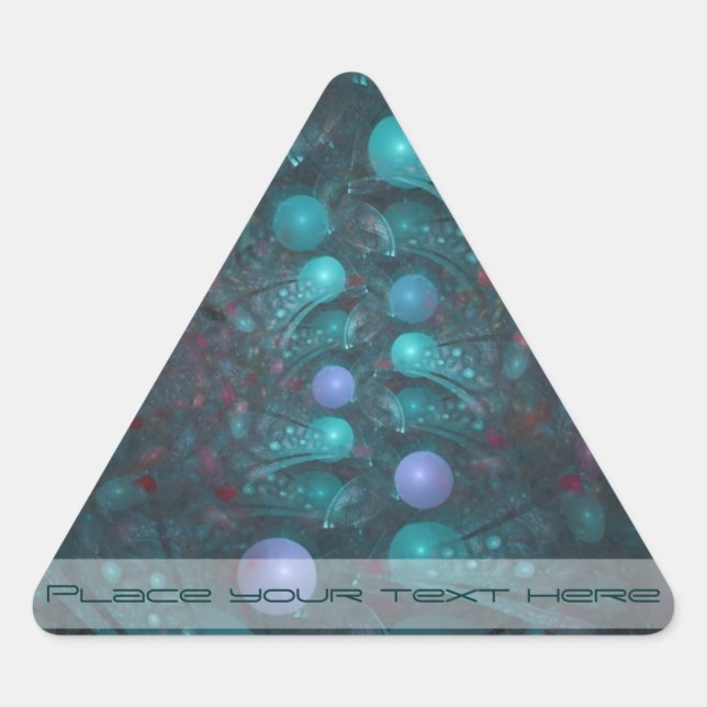 Alien Skin 001 Triangle Sticker (Front)