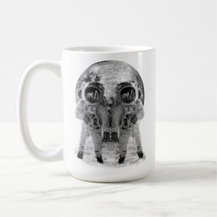 Alien Skull Astronauts Coffee Mug