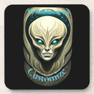 Alien skull Head Thunder_Cove  Coaster