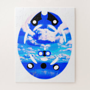 Alien sky art jigsaw puzzle