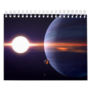 Alien Sky calendar