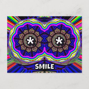 Alien - SMILE (you may change the words) Postcard