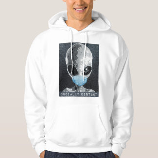 Alien Socially Distant Hoodie