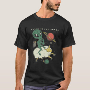 alien space sheep T-Shirt