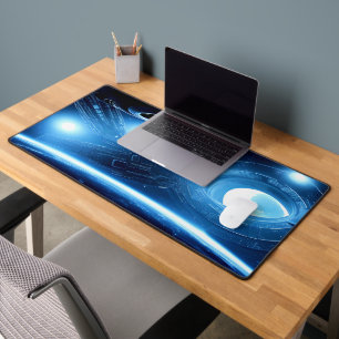 Alien space ship desk mat