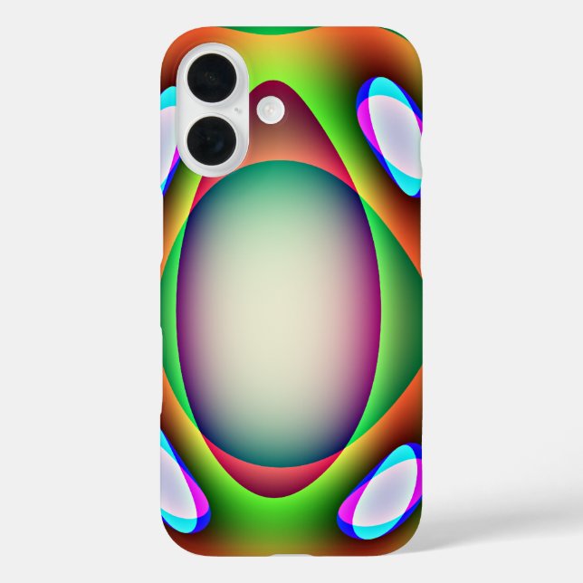 Alien Spaceship Case-Mate iPhone Case (Back)