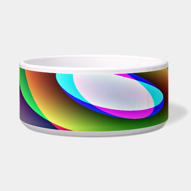 Alien Spaceship Dog Bowl (Left)