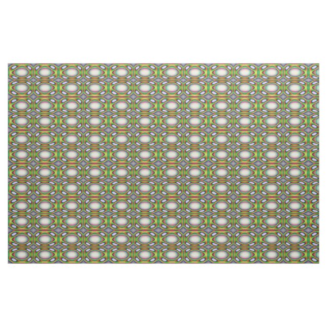 Alien Spaceship patterned Fabric (Yard)