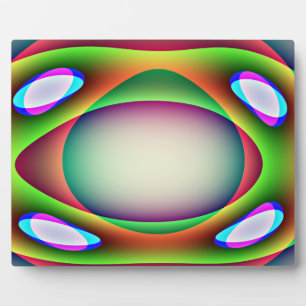 Alien Spaceship Plaque