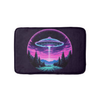 Alien Spaceship Retro Futuristic