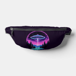 Alien Spaceship Retro Futuristic Bum Bags