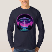 Alien Spaceship Retro Futuristic