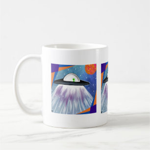 Alien spaceship UFO Space Coffee Mug