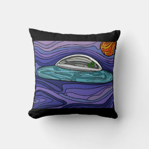 Alien spaceship UFO UAP paranormal Cushion