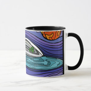 Alien spaceship UFO UAP paranormal Mug