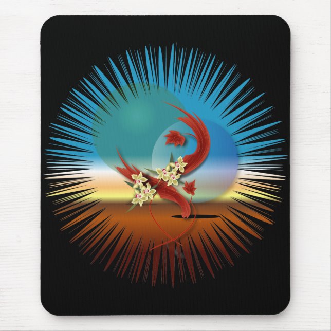 Alien Spring Effects Mouse Mat (Front)