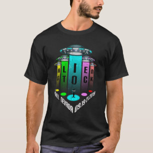 Alien Stock 2019 Music Festival UFOs in Rachel Nev T-Shirt