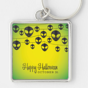 Alien string key ring