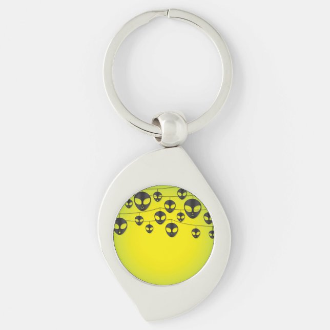 Alien string key ring (Front)