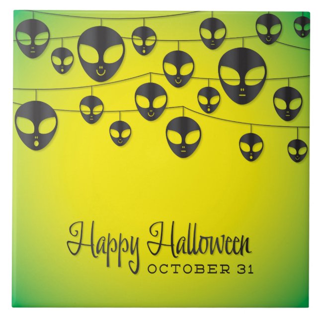 Alien string tile (Front)