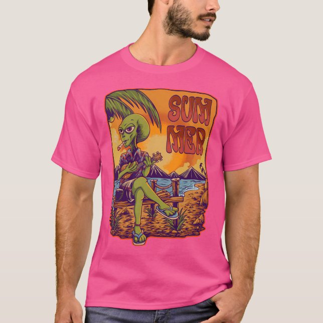 Alien Summer T-Shirt (Front)